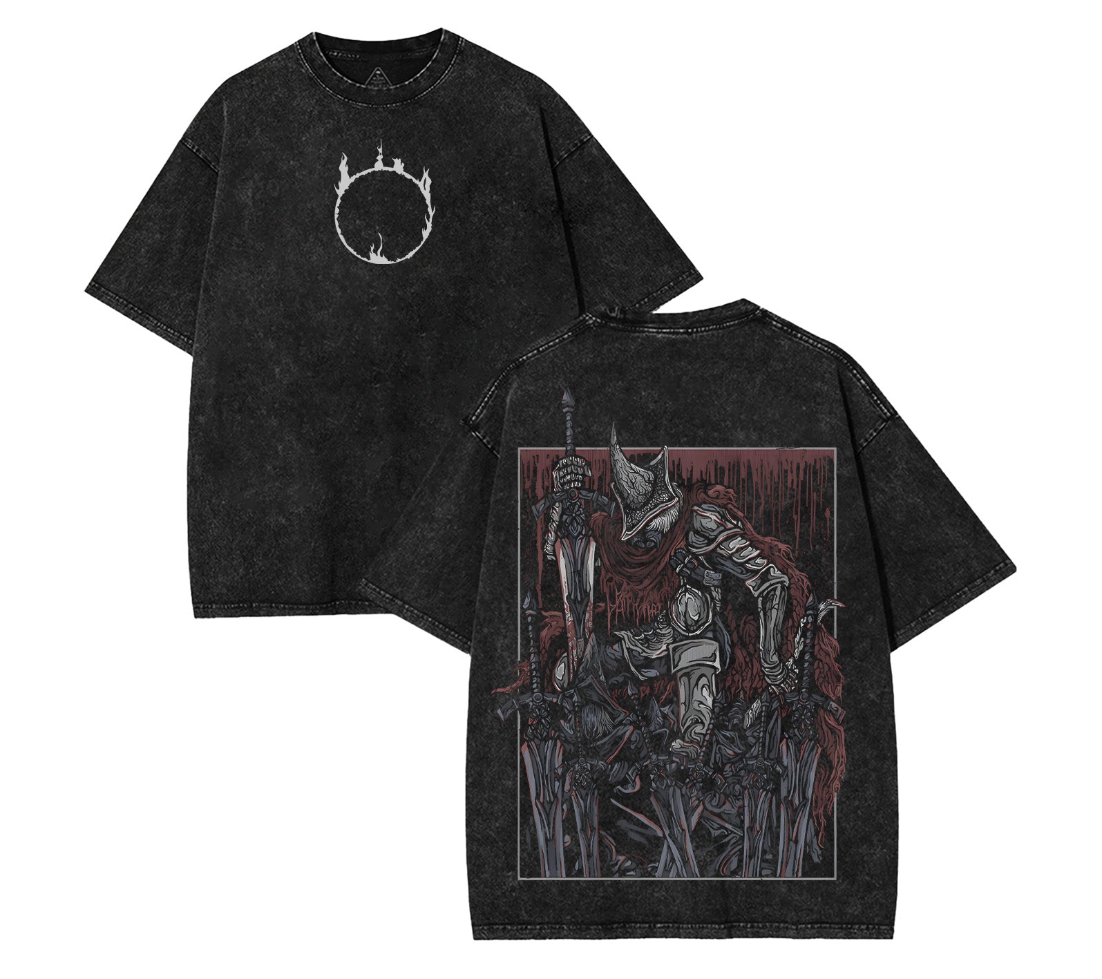 Abyss Watchers Dark Souls Gaming T-Shirt TPR]